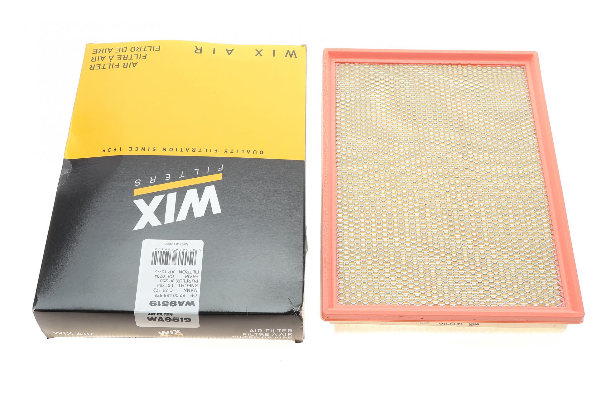 WA9519 WIX FILTERS